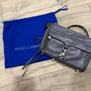 Rebecca Minkoff Gray Mini MAC Crossbody Bag